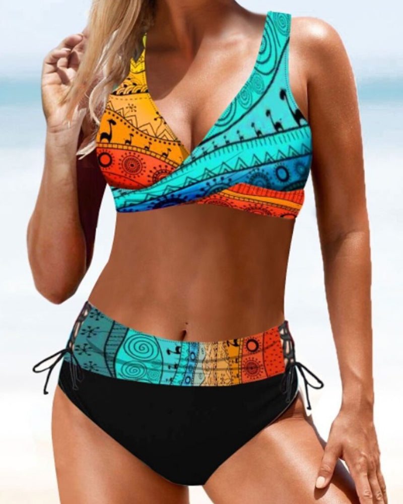 MODESSO® |  Eva – Radosne, Kolorowe Bikini