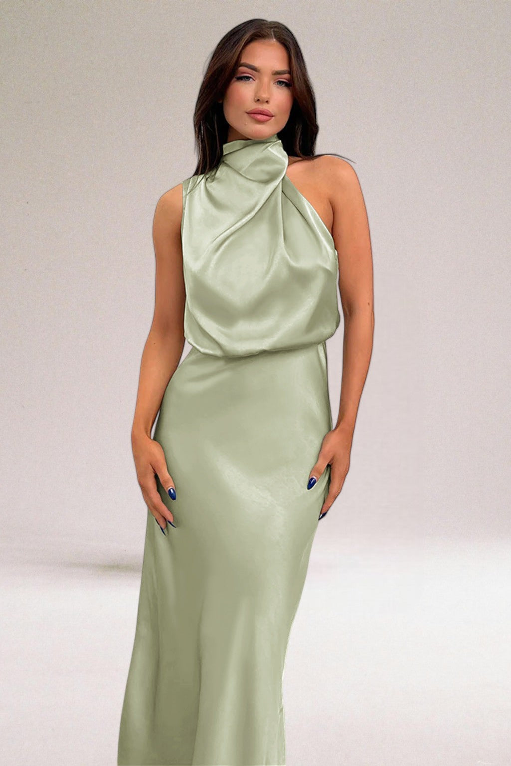 MODESSO® | Satynowa suknia glamour