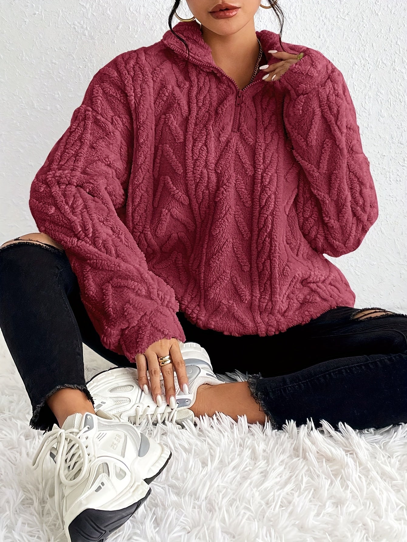 MODESSO® | Elegancki polarowy sweter