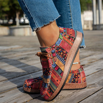 MODESSO™ | Kolorowe damskie buty w stylu retro