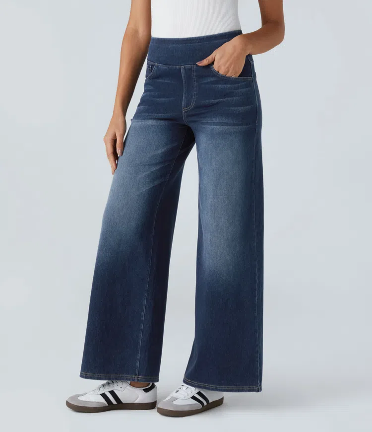 MODESSO® | Wygodne jeansy z wysokim stanem