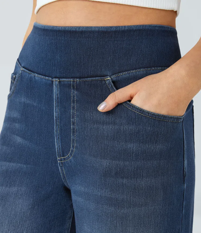 MODESSO® | Wygodne jeansy z wysokim stanem