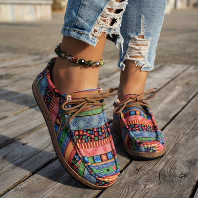 MODESSO™ | Kolorowe damskie buty w stylu retro