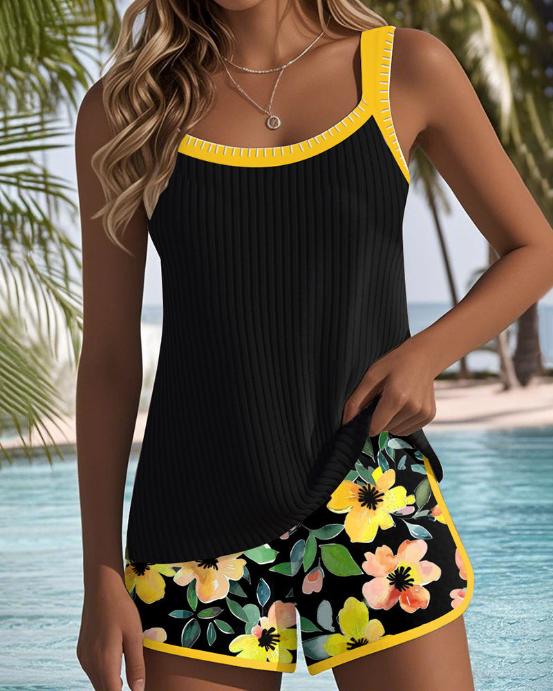 MODESSO® |  Dwuczęściowy elegancki zestaw tankini