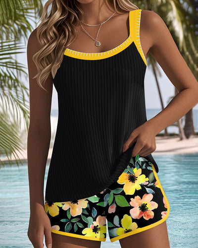 MODESSO® |  Dwuczęściowy elegancki zestaw tankini