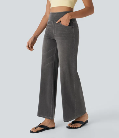 MODESSO® | Wygodne jeansy z wysokim stanem