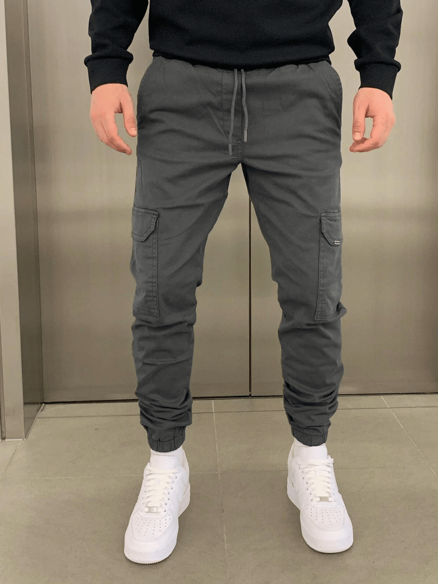 MODESSO® | Spodnie joggersowe Cargo