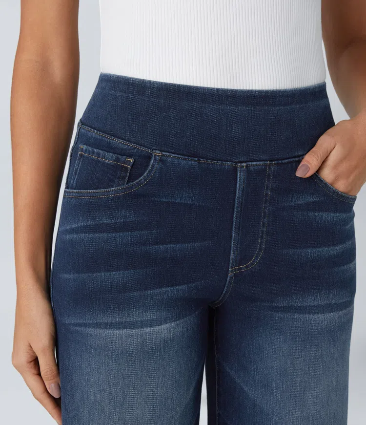 MODESSO® | Wygodne jeansy z wysokim stanem