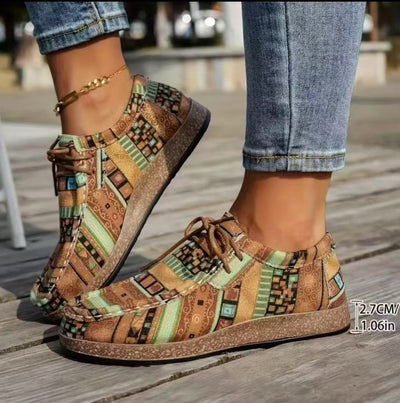 MODESSO™ | Kolorowe damskie buty w stylu retro