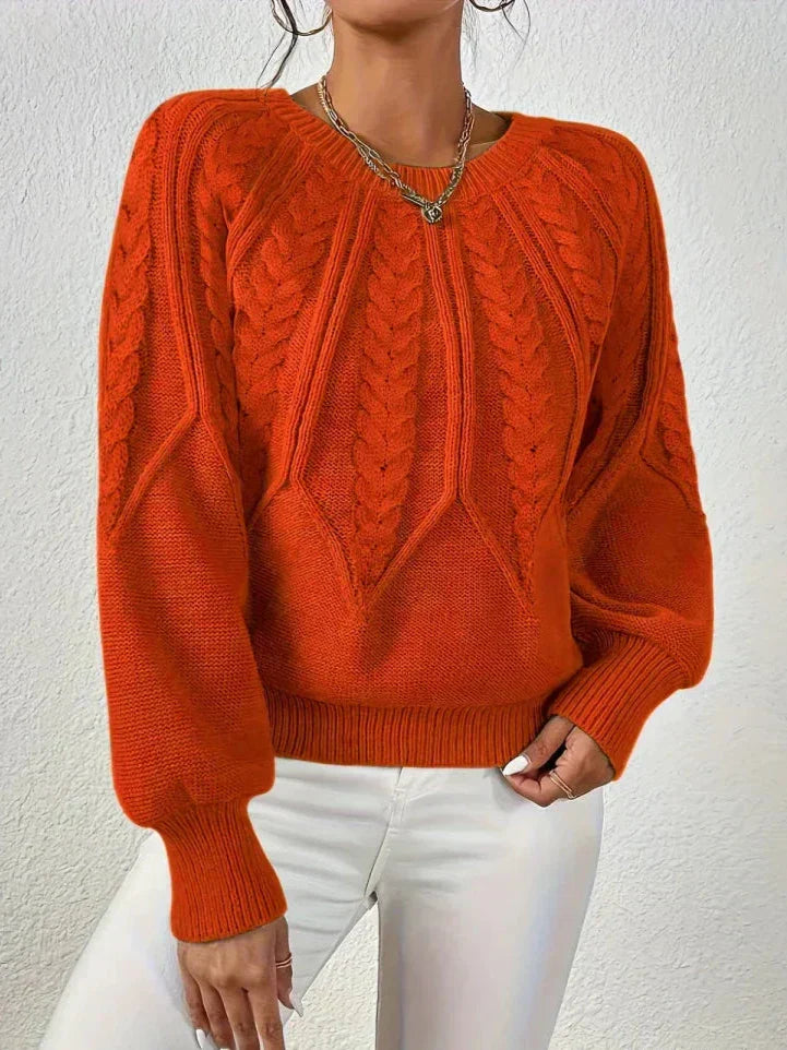 MODESSO® | Elegancki Sweter Dzianinowy