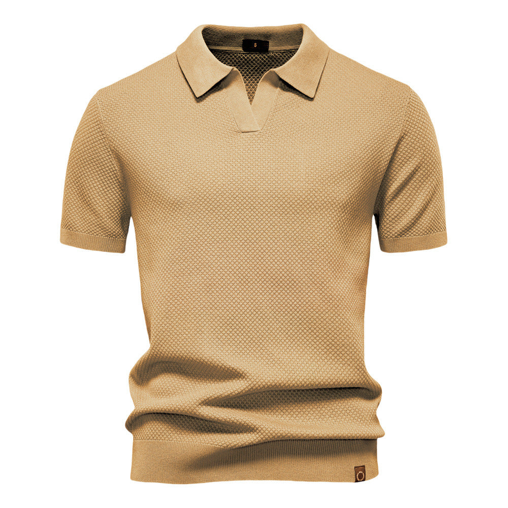 MODESSO® | Elegancka koszulka polo z krótkim rękawem