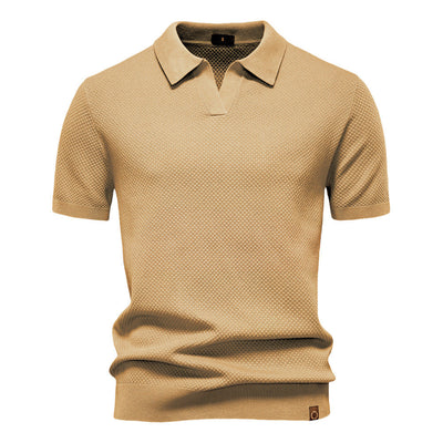 MODESSO® | Elegancka koszulka polo z krótkim rękawem