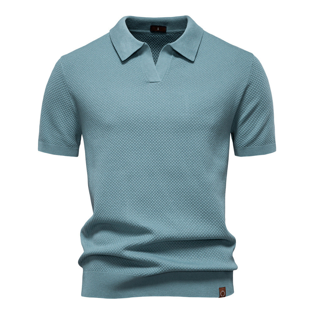 MODESSO® | Elegancka koszulka polo z krótkim rękawem