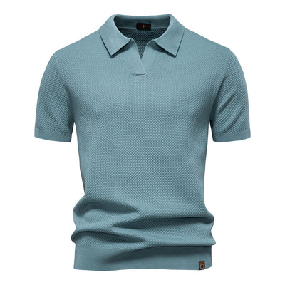 MODESSO® | Elegancka koszulka polo z krótkim rękawem