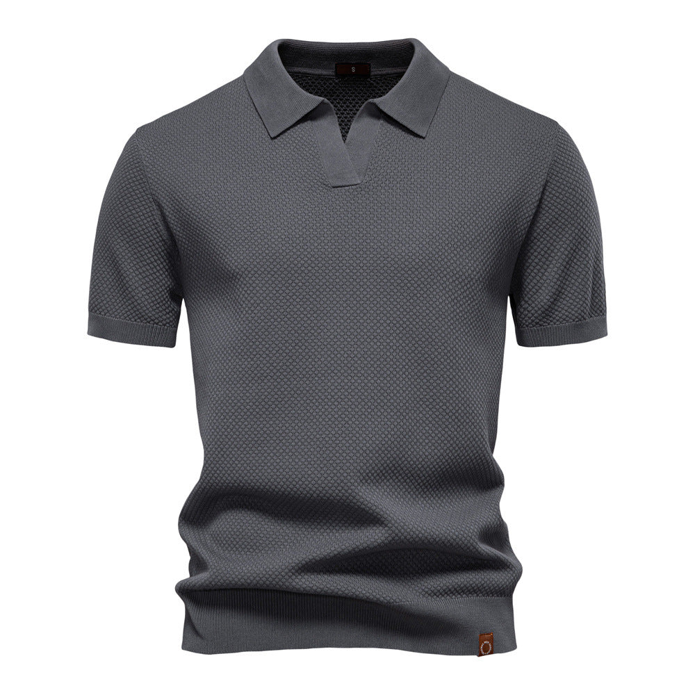 MODESSO® | Elegancka koszulka polo z krótkim rękawem