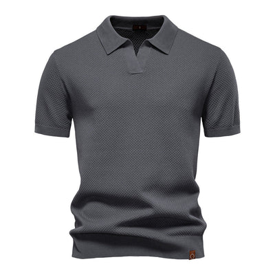 MODESSO® | Elegancka koszulka polo z krótkim rękawem