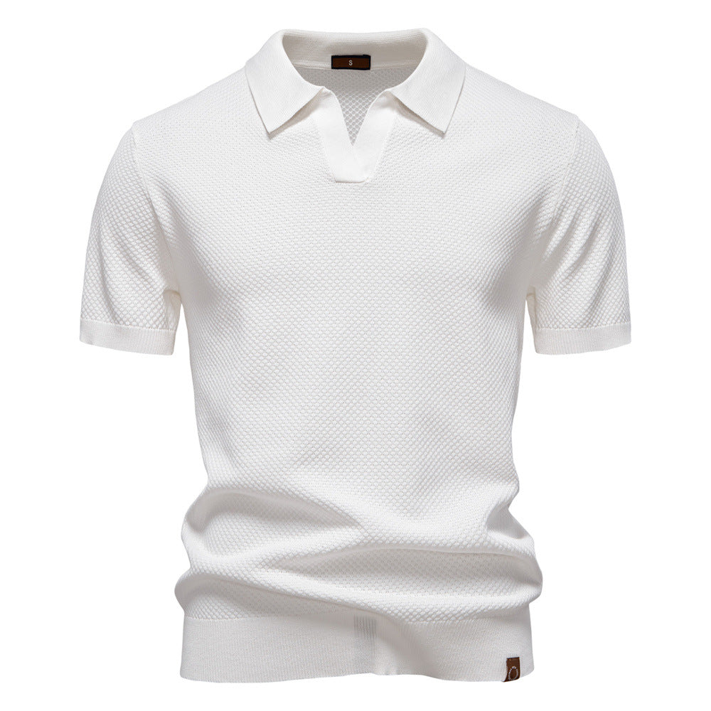MODESSO® | Elegancka koszulka polo z krótkim rękawem