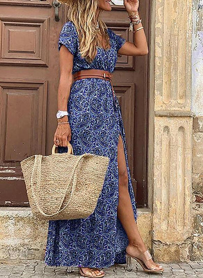 MODESSO® | Elegancka Boho Sukienka Maxi