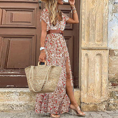 MODESSO® | Elegancka Boho Sukienka Maxi