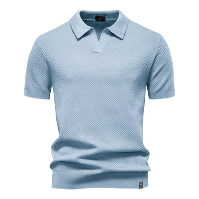 MODESSO® | Elegancka koszulka polo z krótkim rękawem