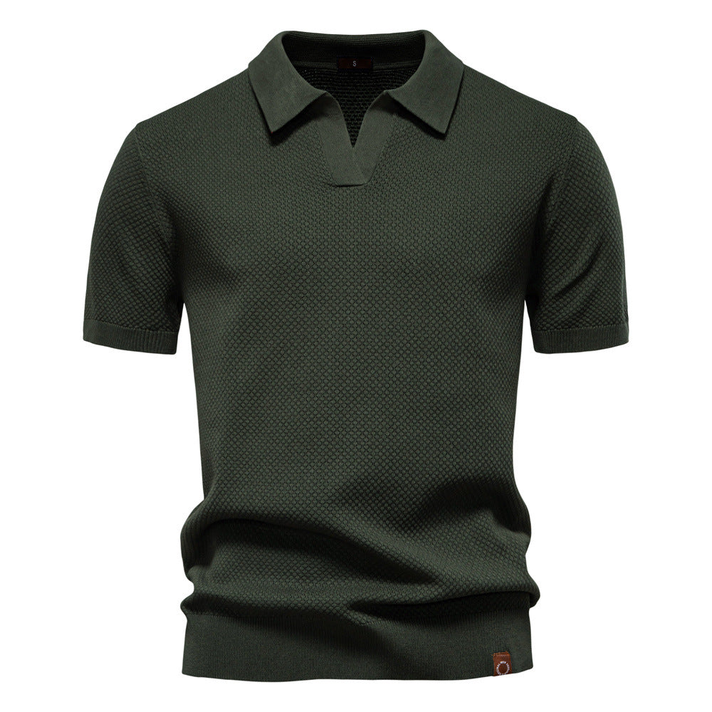 MODESSO® | Elegancka koszulka polo z krótkim rękawem