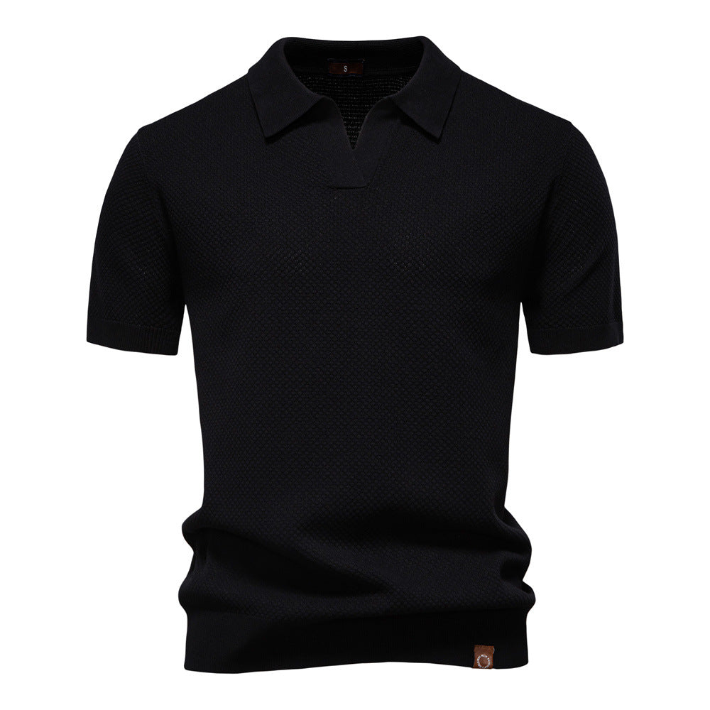 MODESSO® | Elegancka koszulka polo z krótkim rękawem