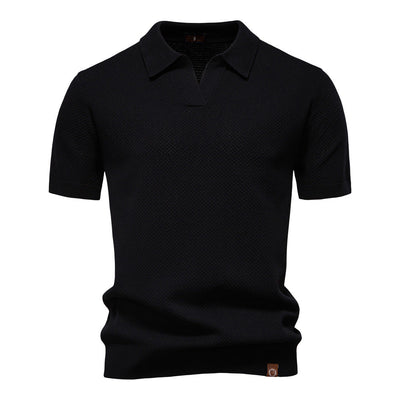 MODESSO® | Elegancka koszulka polo z krótkim rękawem