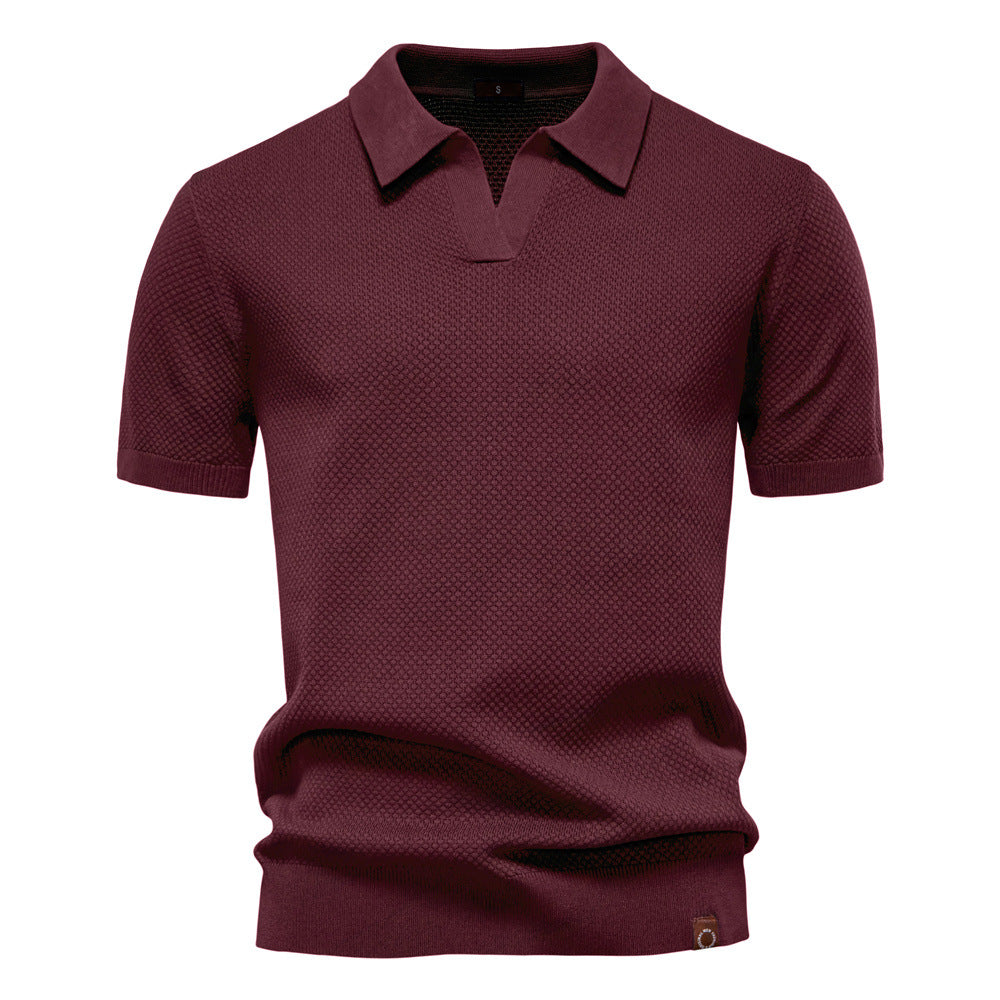 MODESSO® | Elegancka koszulka polo z krótkim rękawem