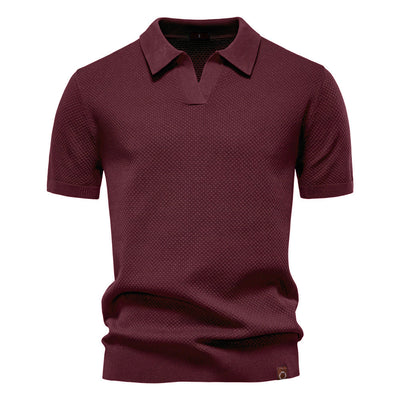 MODESSO® | Elegancka koszulka polo z krótkim rękawem