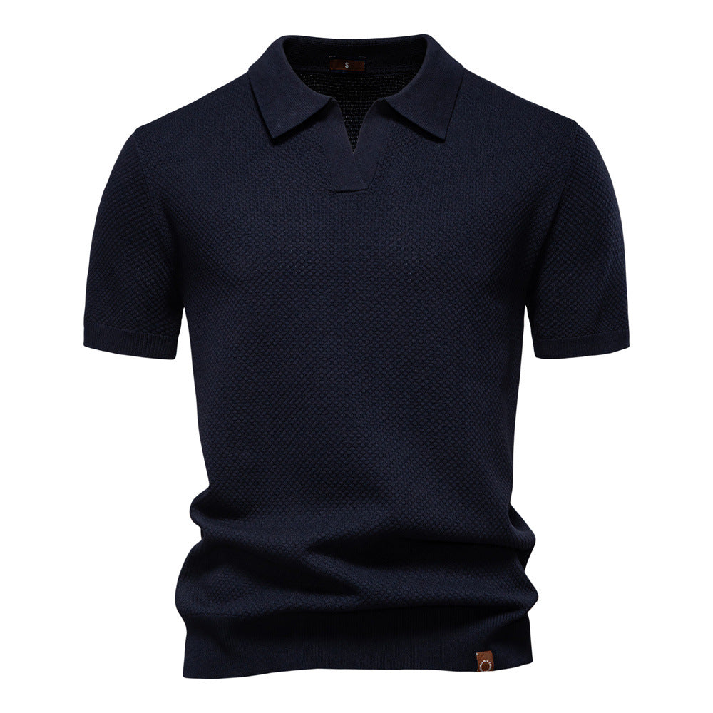 MODESSO® | Elegancka koszulka polo z krótkim rękawem