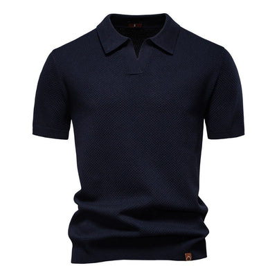 MODESSO® | Elegancka koszulka polo z krótkim rękawem