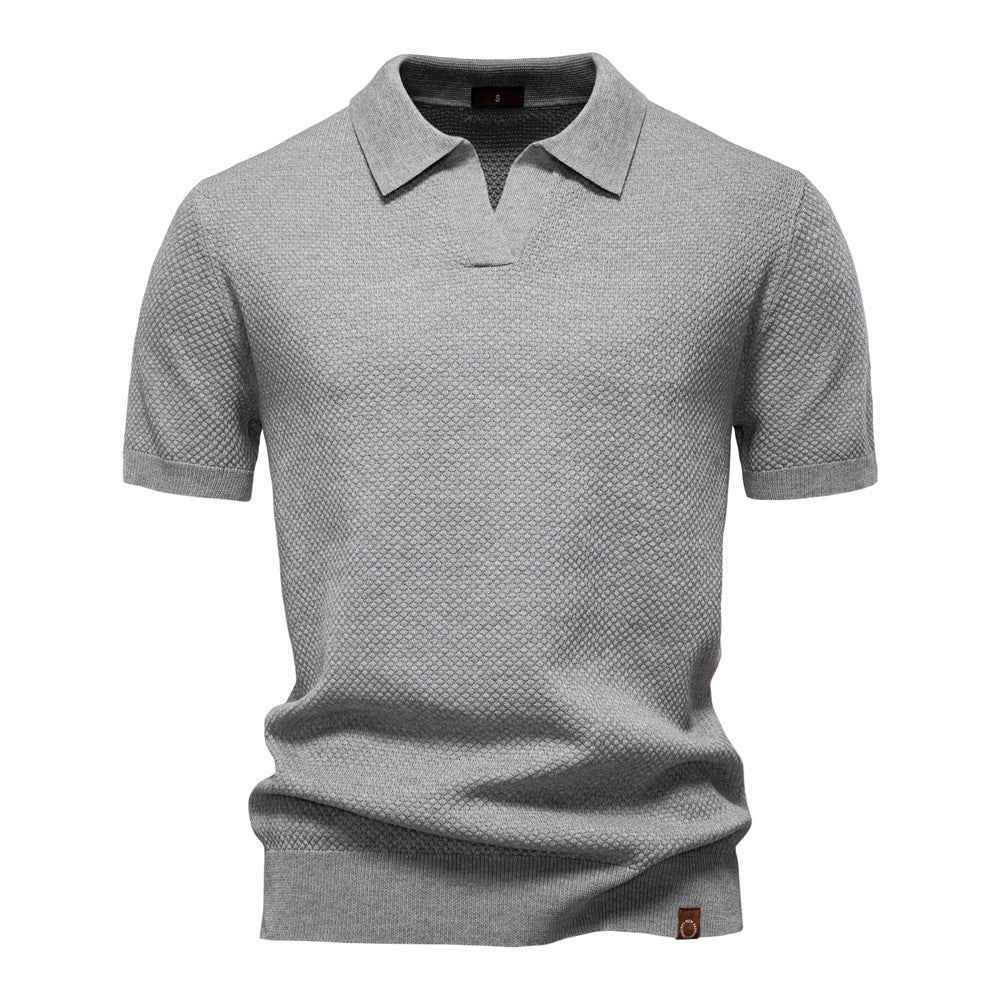 MODESSO® | Elegancka koszulka polo z krótkim rękawem