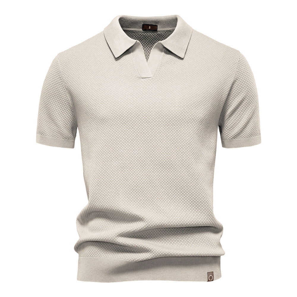 MODESSO® | Elegancka koszulka polo z krótkim rękawem