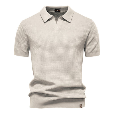 MODESSO® | Elegancka koszulka polo z krótkim rękawem