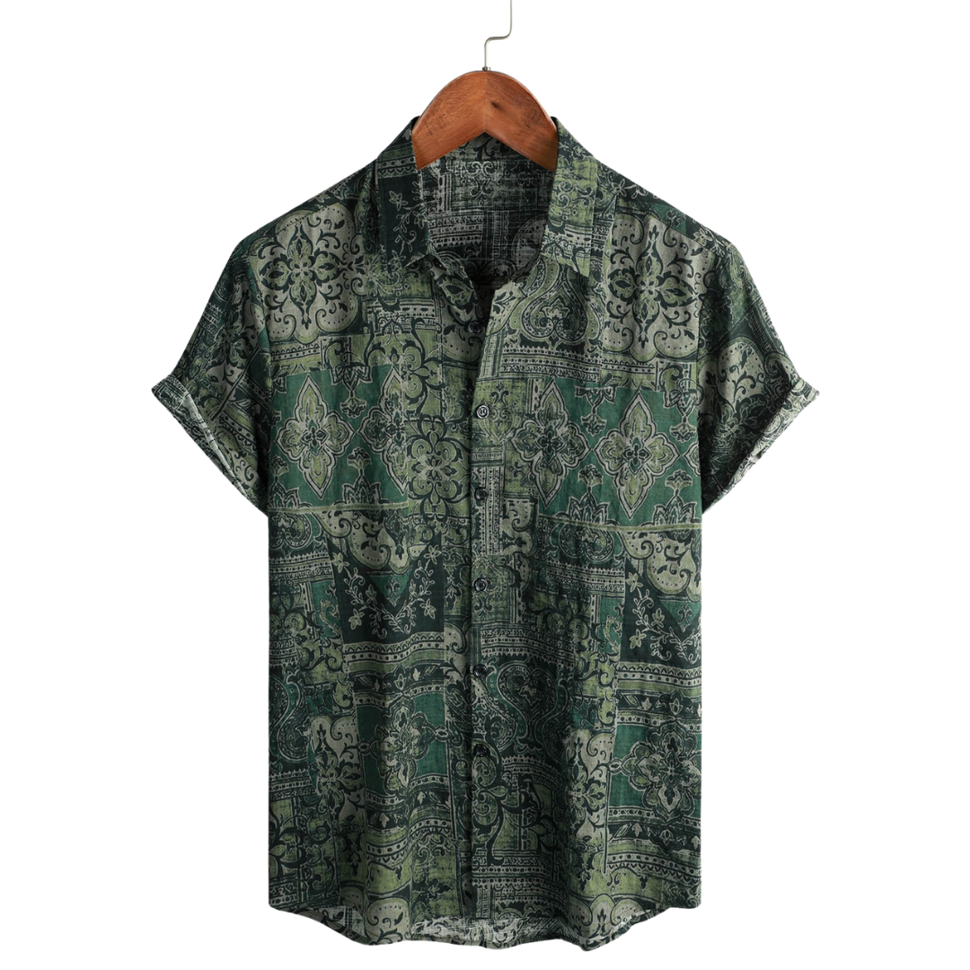 MODESSO® | Koszula męska z krótkim rękawem