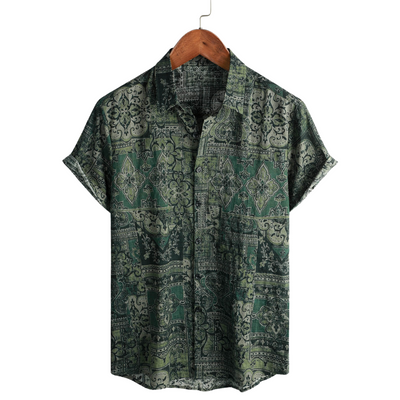 MODESSO® | Koszula męska z krótkim rękawem