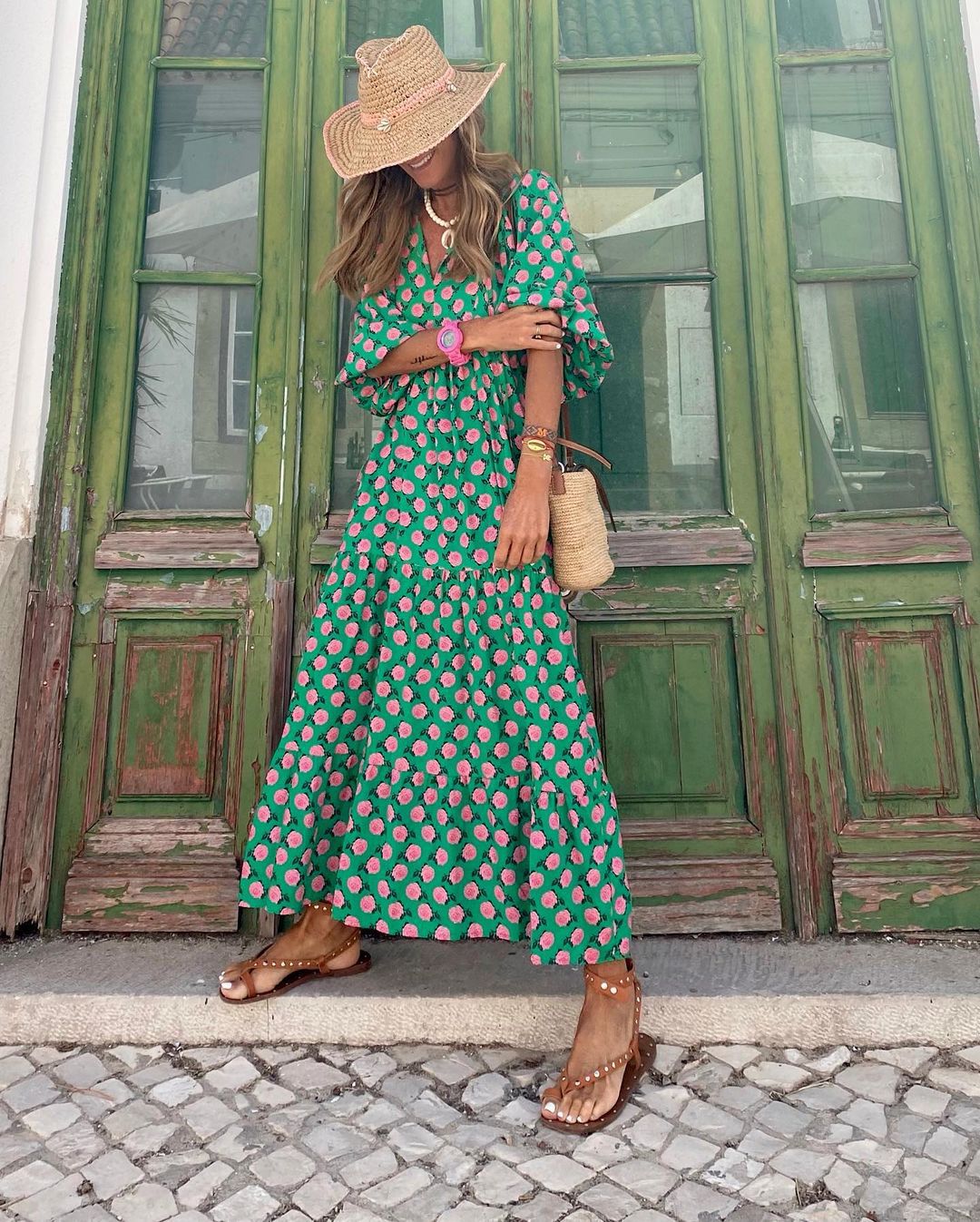 MODESSO® | Elegancka sukienka boho