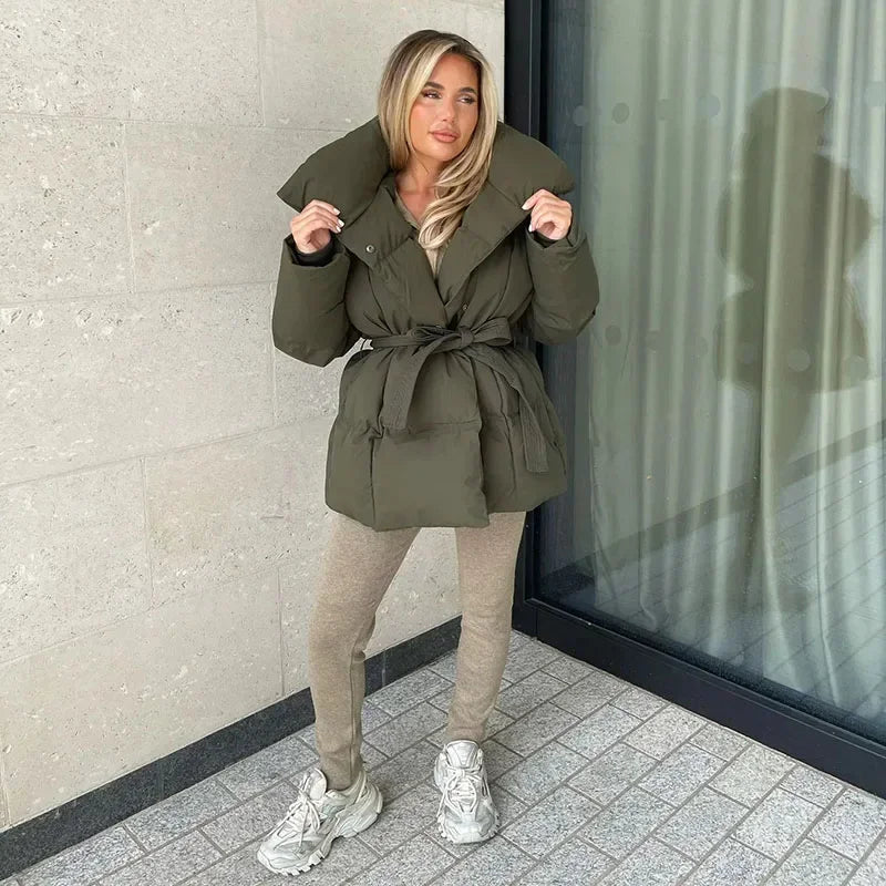 MODESSO® | Elegancka Pikowana Kurtka