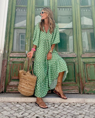 MODESSO® | Elegancka sukienka boho