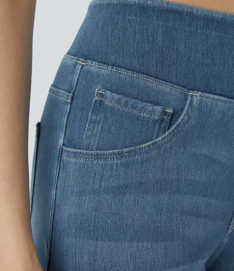 MODESSO® | Wygodne jeansy z wysokim stanem