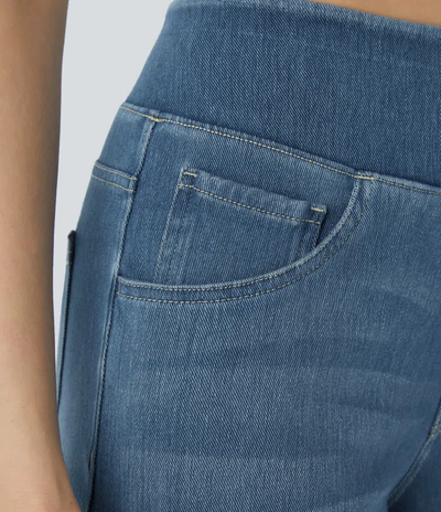 MODESSO® | Wygodne jeansy z wysokim stanem