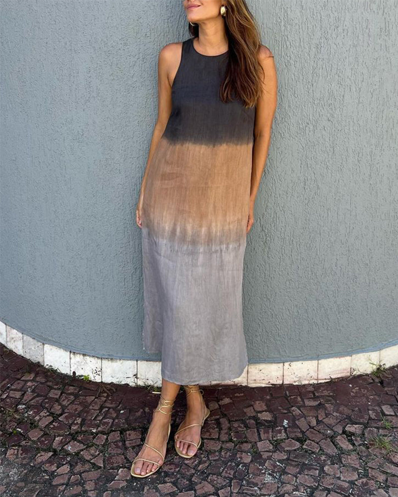MODESSO® | Modna Sukienka Bez Rękawów