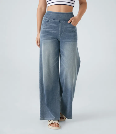 MODESSO® | Wygodne jeansy z wysokim stanem