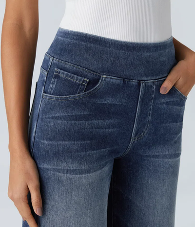 MODESSO® | Wygodne jeansy z wysokim stanem