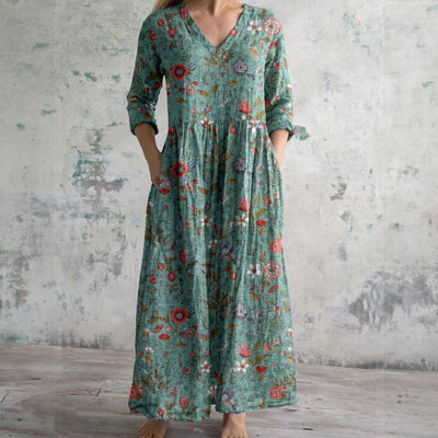 MODESSO® | Elegancka sukienka w kwiaty